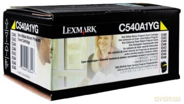 C54x/X54x Yellow Ret Prg Toner 1k Pages