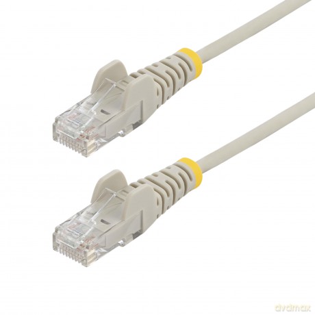 Cable - Grey Slim Cat6 Patch Cord 1.5m