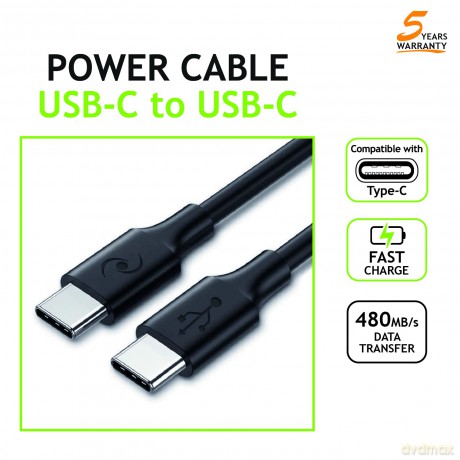Cable Usb-C To Usb-C 180cm