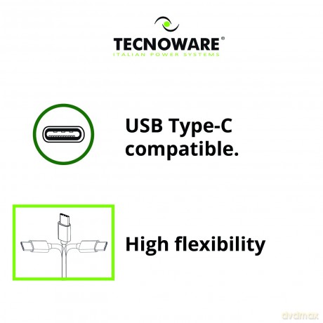 Cable Usb-C To Usb-C 180cm