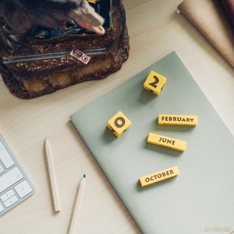 Wieczny kalendarz dekoracyjny Jurassic Park