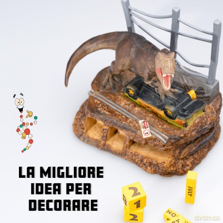 Wieczny kalendarz dekoracyjny Jurassic Park