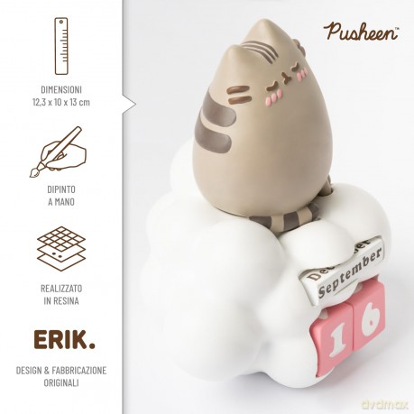 Wieczny kalendarz dekoracyjny Pusheen The Cat Pusheen Purrfect Love