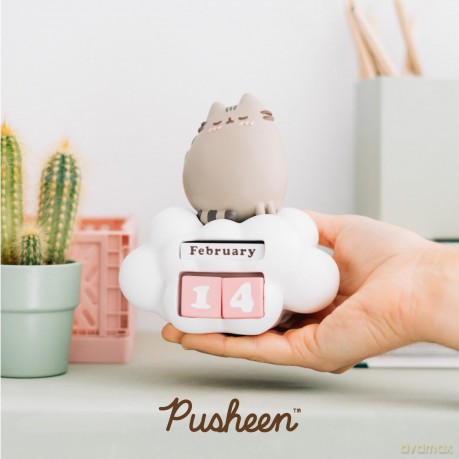 Wieczny kalendarz dekoracyjny Pusheen The Cat Pusheen Purrfect Love