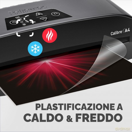 Calibre A4 Plastificatrice
