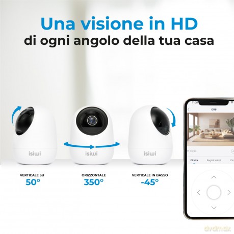 Camera Wi Orb 2mp Ir Led