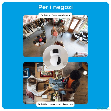 Camera Wi Twin Doppia Ottica 2k