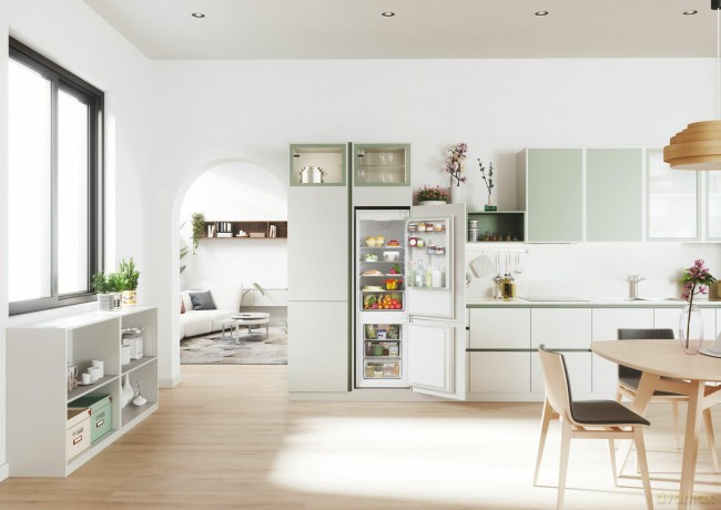 Candy Frigo Combi Cbl3518e/L