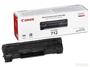 Canon 1870b002aa 712 Black Toner
