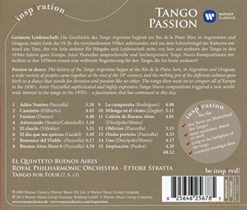 Stretta/El Quinteto Buenos Aires Royal Philharmonic Orchestra: Tango Passion [CD]