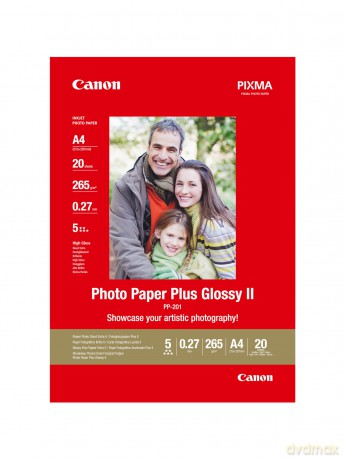 Canon Original Pp-201a4 Bubblejet Media Photo Paper A4 20sh