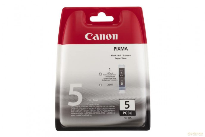 Canon Pgi-5 Pigment Ink Tank-Black