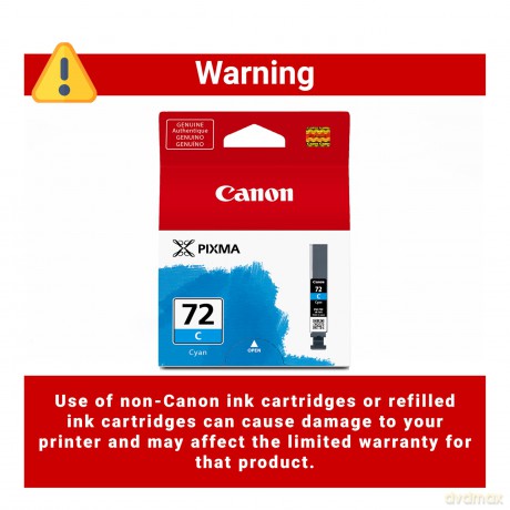 Canon Pgi-72 C Original Tintenpatrone, 14ml Cyan