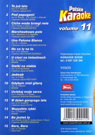 Polskie Karaoke vol. 11 [DVD]