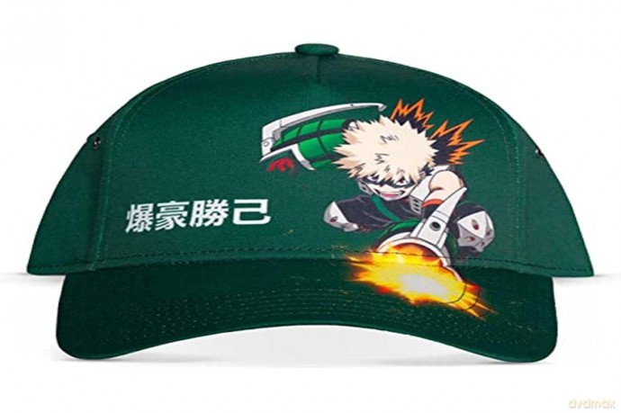 Cap My Hero Academia Verde Bakugo
