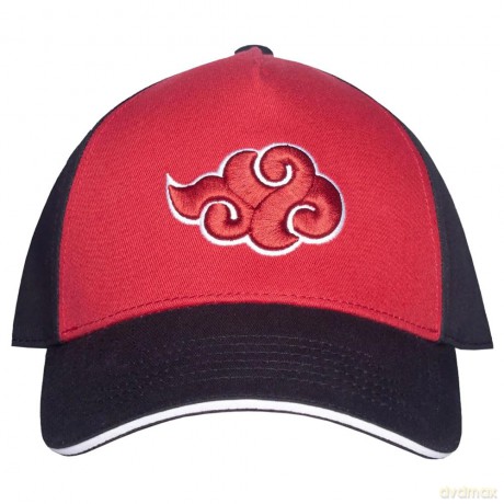 Cap Naruto Shippuden Red Akatsuki Cloud Men