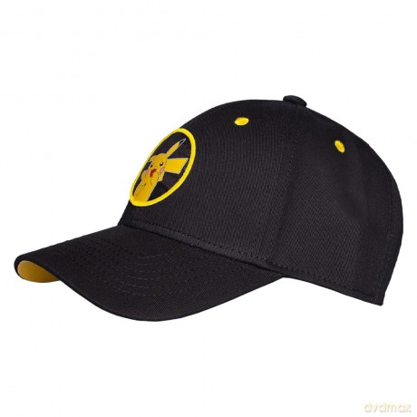 Cap Pokemon Pikachu Nero