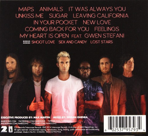 Maroon 5: V (Deluxe) [CD]