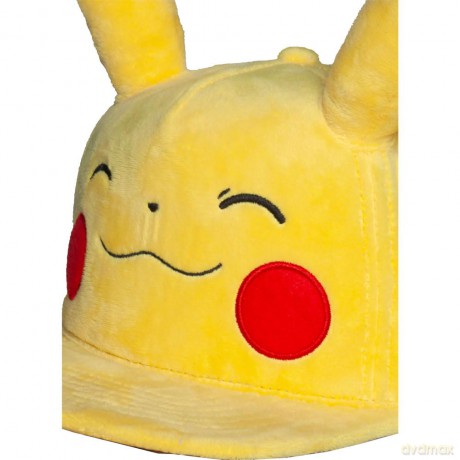 Cap Pokemon Smiling Pikachu