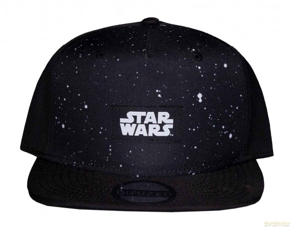 Cap Star Wars Nero Logo