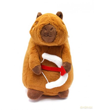 JOY TOY Pluszak Kapibara Kupidyn 21 cm