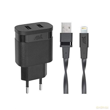 Caricatore Da Parete -2usb Traspar.