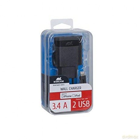 Caricatore Da Parete -2usb Traspar.