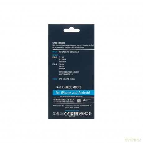 Caricatore Da Parete Usb-C 20w Pd