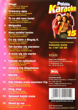 Polskie Karaoke vol. 15 [DVD]