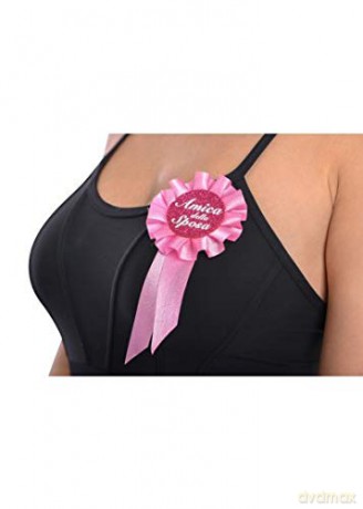 Carnival Toys 6689: 6 Coccarde Amica Della Sposa