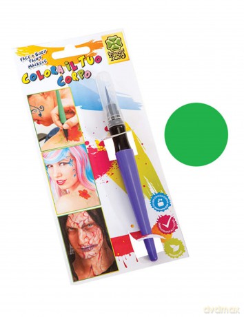 Carnival Toys 7376: Pennarello Trucco Prof. Viso/Corpo Verde