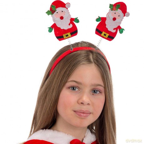 Carnival Toys 9734: Cerchietto Babbi Natale Su Cartoncino
