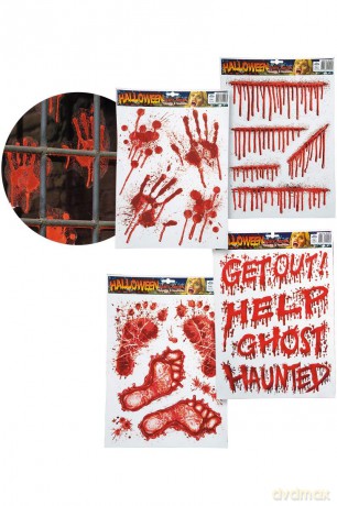 Carnival Toys Carnival Toys 07899 Vetrofania 4 Mod.Ass. Cm.30x40