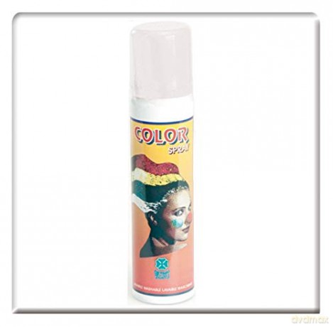 Carnival Toys: 7214: Color Spray Per Capelli Bianco Ml.100 Ca.