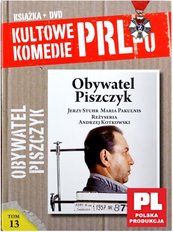 Obywatel Piszczyk (Kultowe Komedie PRL tom 13) (booklet) [DVD]