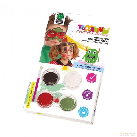 Carnival Toys: Kit Trucco Prof. Ad Acqua (Topolina) C/Pennello In Scatola