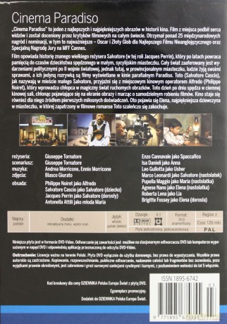 Cinema Paradiso (kolekcja Dziennika) [DVD]