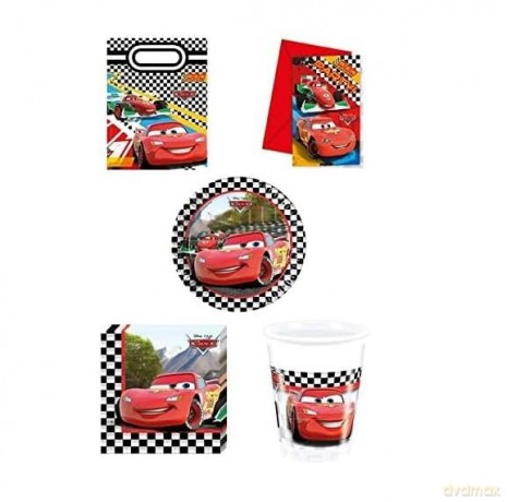Cars - Formula Rsn - 8 Piatti 23 Cm