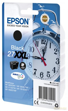 Cart.Inch Nero Sveglia Serie 27xxl