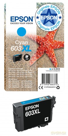 Cart.Ink Ciano 603xl Stella Marina
