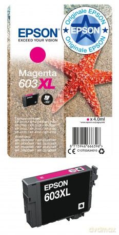 Cart.Ink Magenta603xl Stella Marina