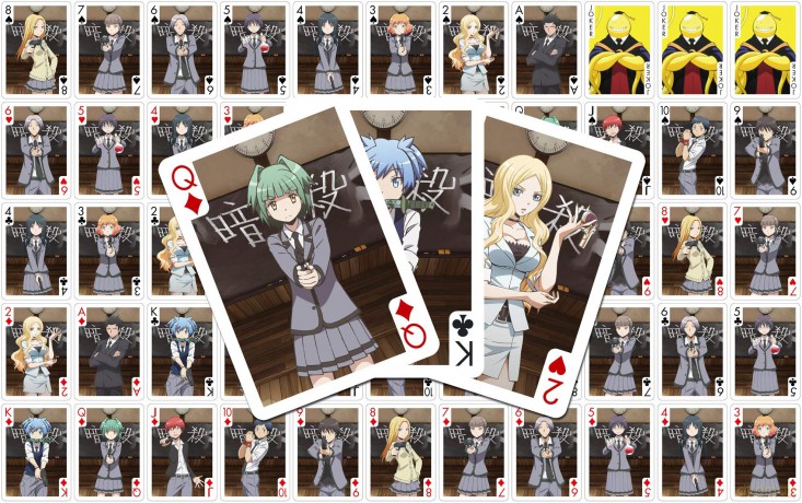 Carte da Poker Assassination Classroom