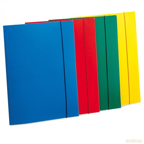 Cartella 3 Lembi C/Elast Verde
