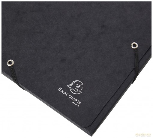 Cartella C/Elastico A3 Nera Lucida