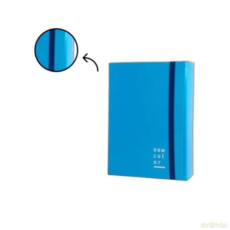Cartella Elast Piatto D.7 Blu