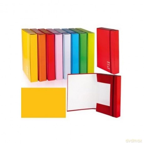 Cartella Elast Piatto D.7 Rosso