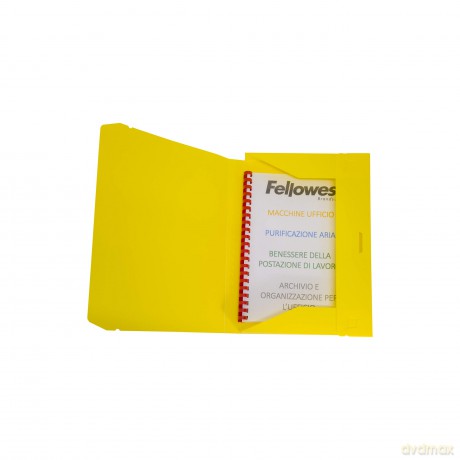Cartella Progetto Dorso 3 Giallo