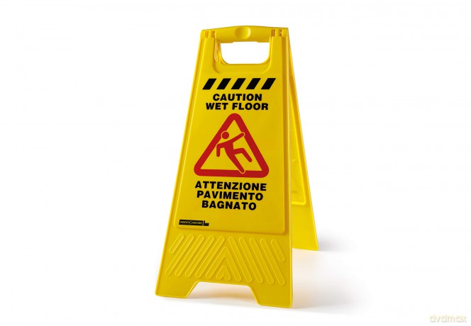 Cartello Segnalatore Wet Floor