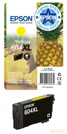 Cartucce Ink Ananas Yellow 604xl