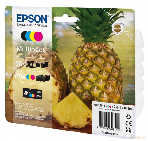 Cartucce Ink Ananas4-Col 604 Xl